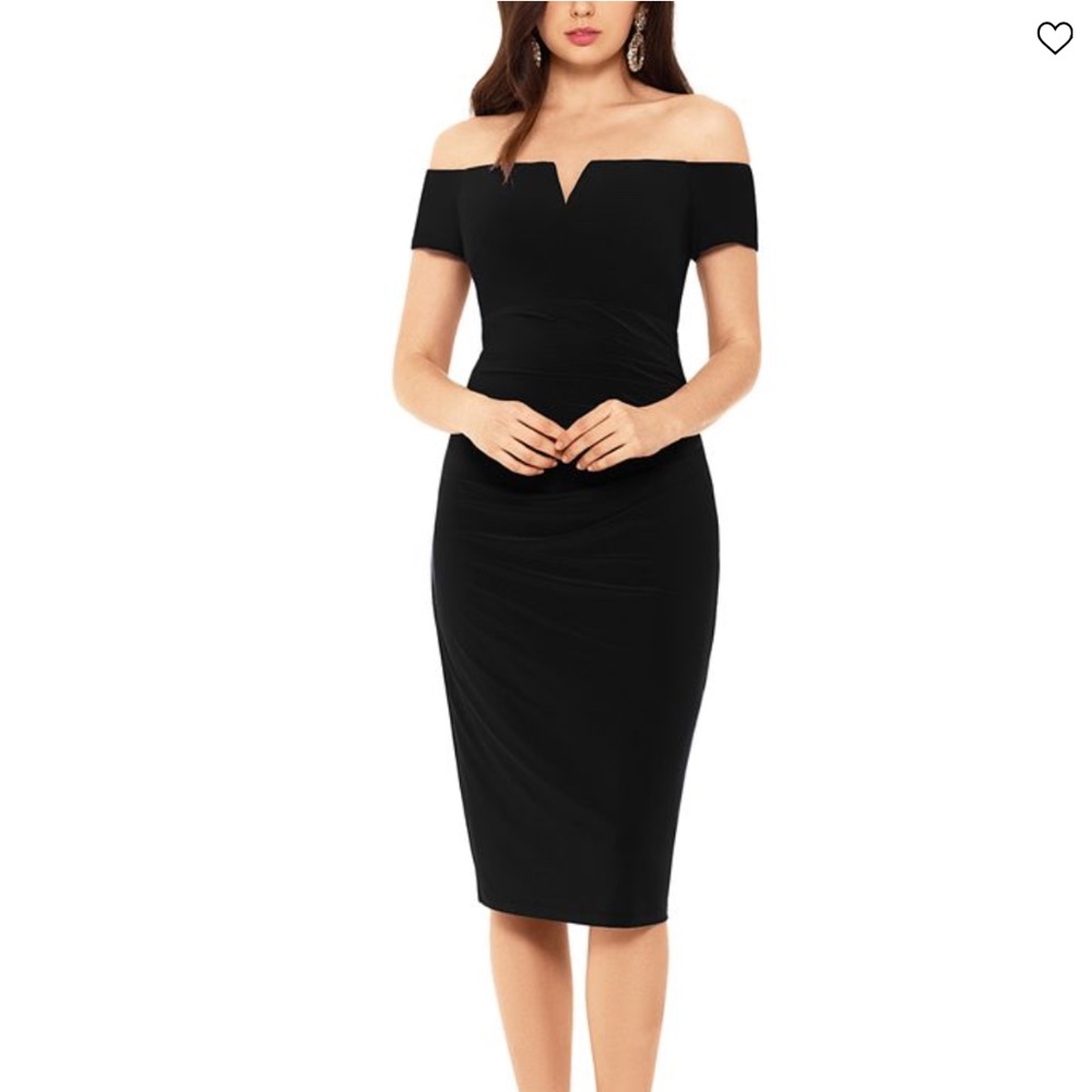 XSCAPE Petite Off-The-Shoulder Bodycon Dress Size 12P
